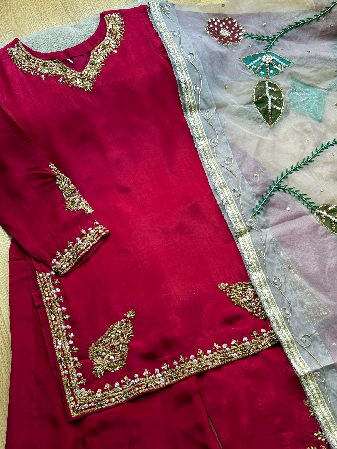 HEAVY PARTYWEAR SHARARA SET SFNQ04