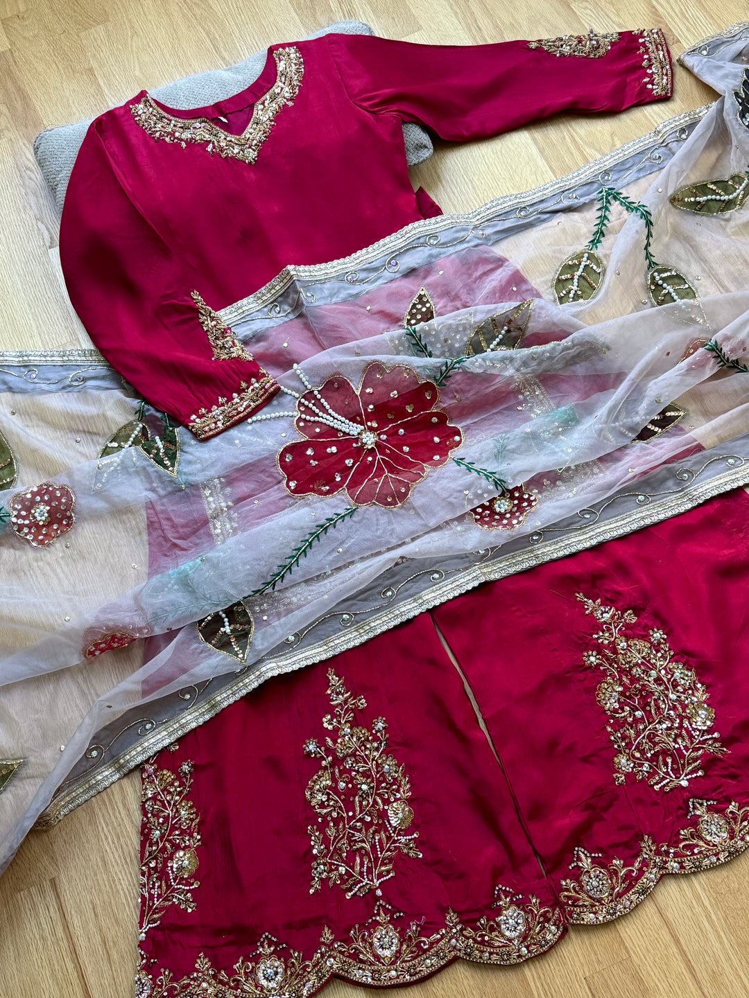 HEAVY PARTYWEAR SHARARA SET SFNQ04