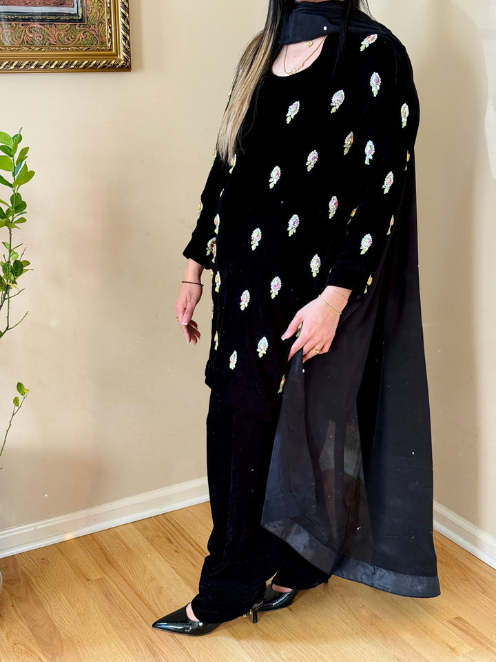 BLAZER STYLE JEWEL FARSHI SHALWAR FRSH13