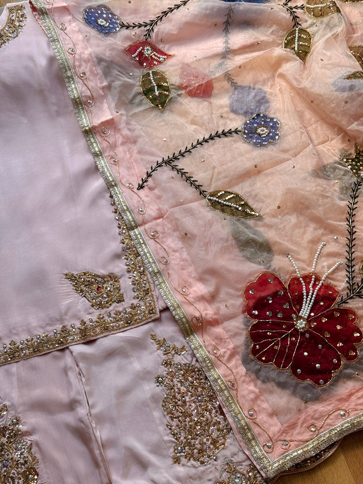 HEAVY PARTYWEAR SHARARA SET SFNQ05