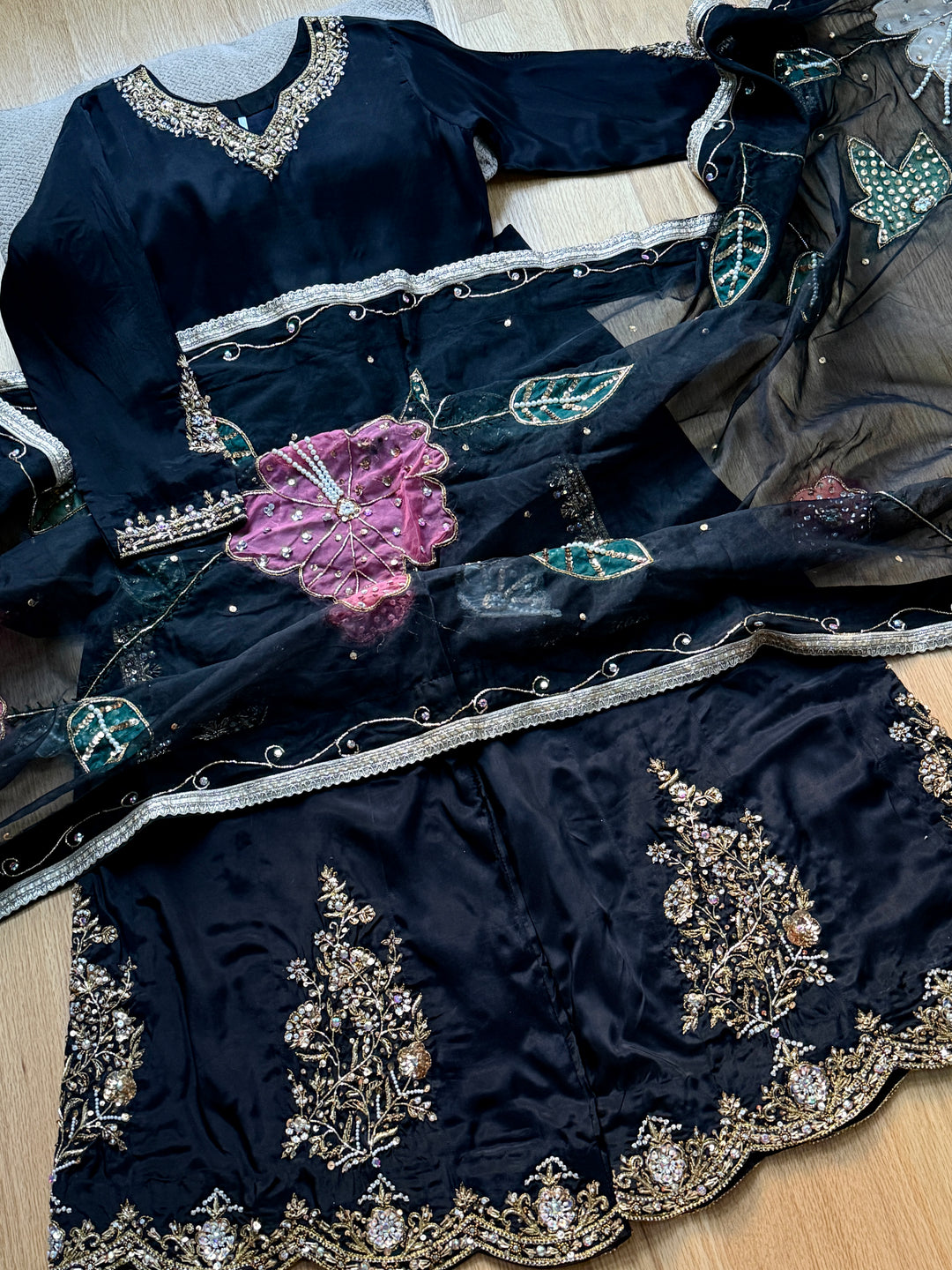 HEAVY PARTYWEAR SHARARA SET SFNQ03