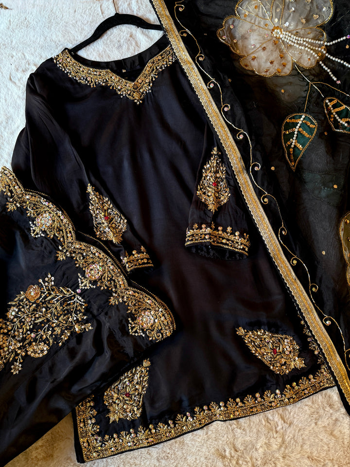 HEAVY PARTYWEAR SHARARA SET SFNQ03