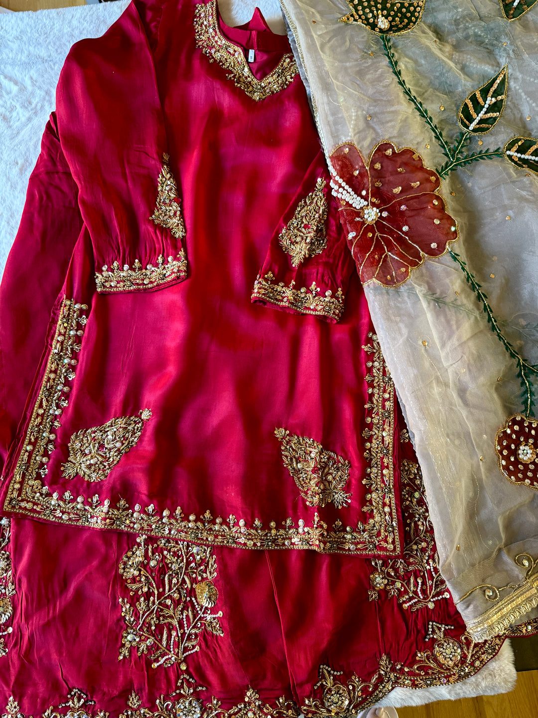 HEAVY PARTYWEAR SHARARA SET SFNQ04