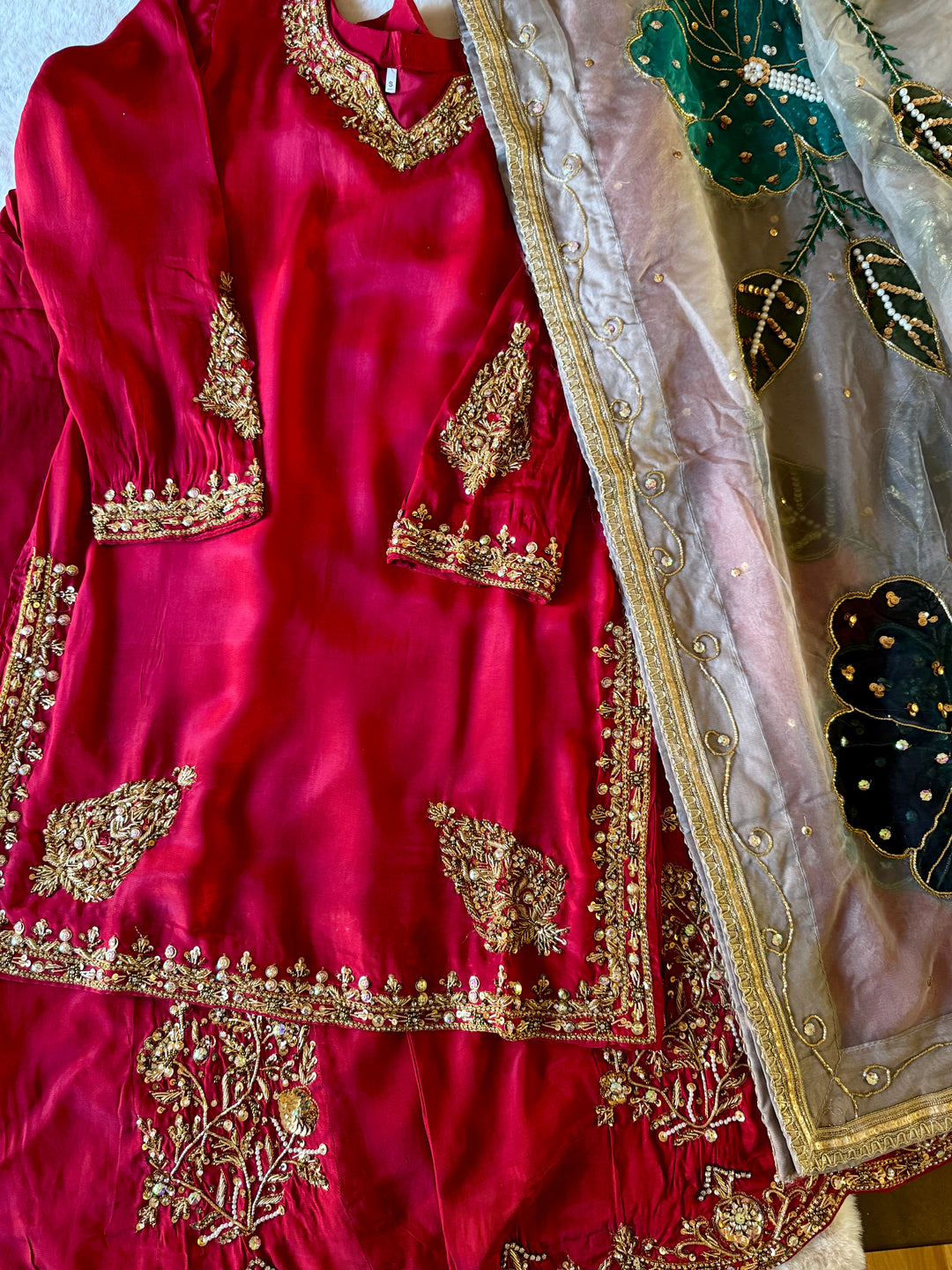 HEAVY PARTYWEAR SHARARA SET SFNQ04