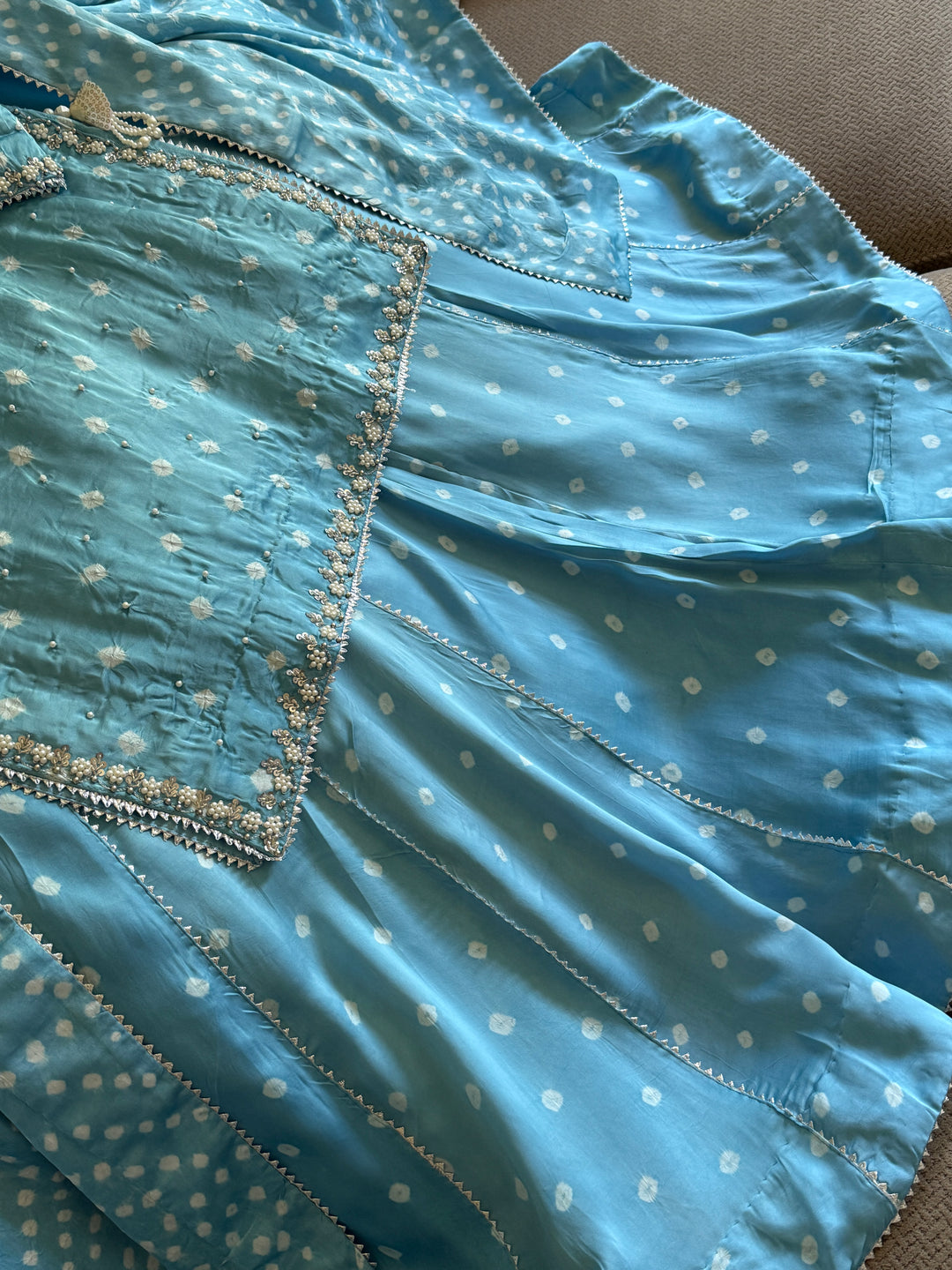 CHUNRI PURE CHARMEUSE SILK SHARARA SUIT SFSH01