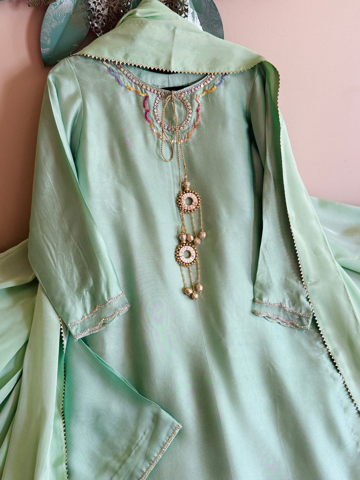 PURE SHEESHA SILK CUSTOM PARTYWEAR MUSF02