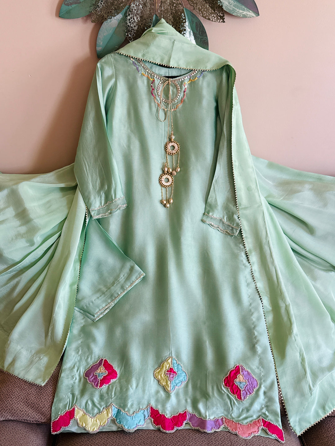 PURE SHEESHA SILK CUSTOM PARTYWEAR MUSF02