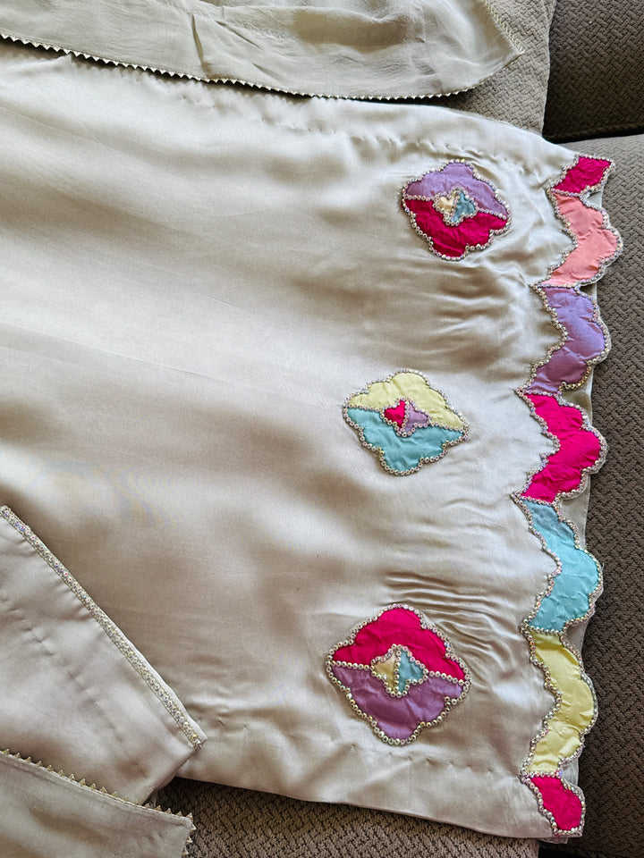PURE SHEESHA SILK CUSTOM PARTYWEAR MUSF03