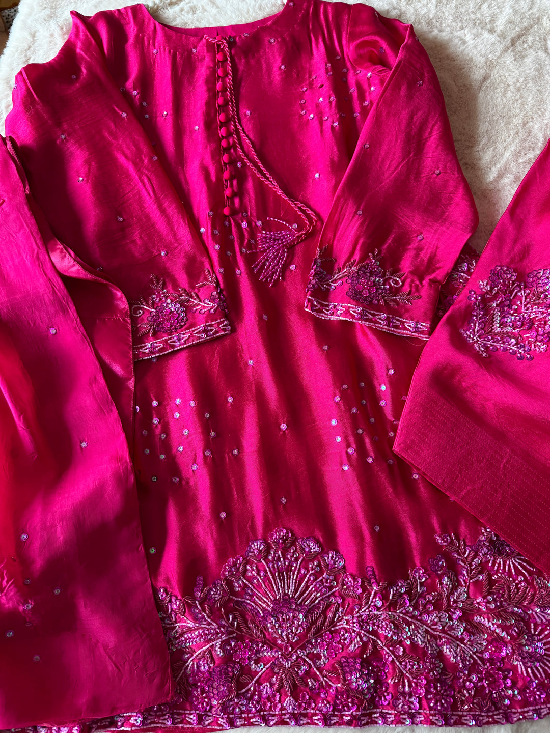 PURE SHEESHA SILK FARSHI SHALWAR FRSH42