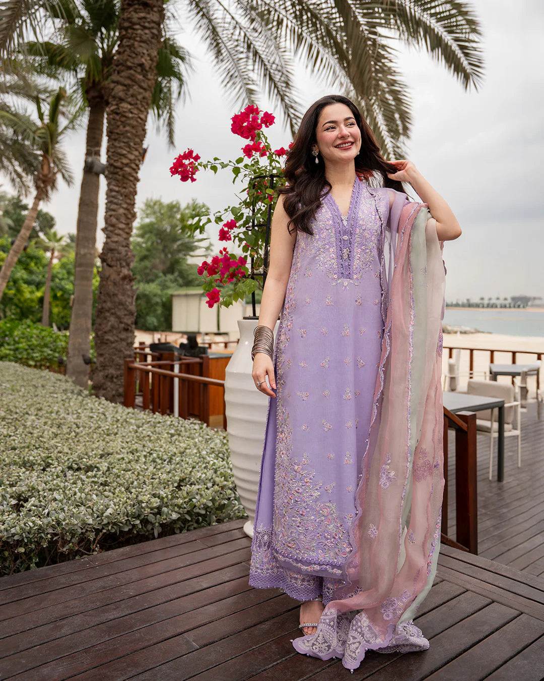 FAIZA SAQLAIN LUXURY LAWN COLLECTION AYA SUELA