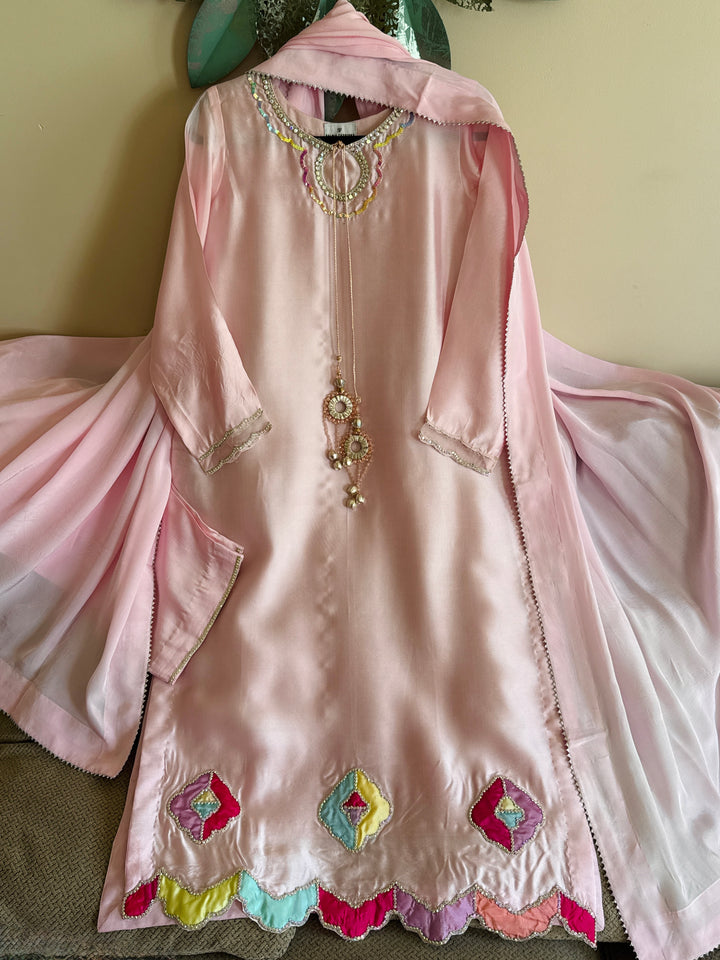 PURE SHEESHA SILK CUSTOM PARTYWEAR MUSF04