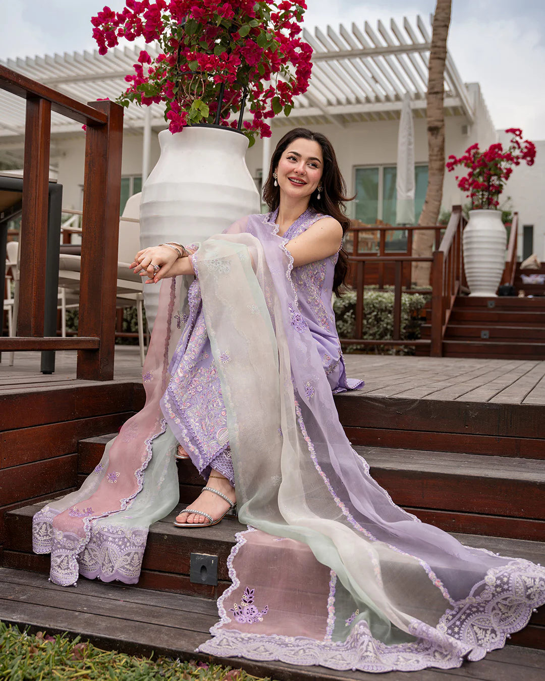 FAIZA SAQLAIN LUXURY LAWN COLLECTION AYA SUELA