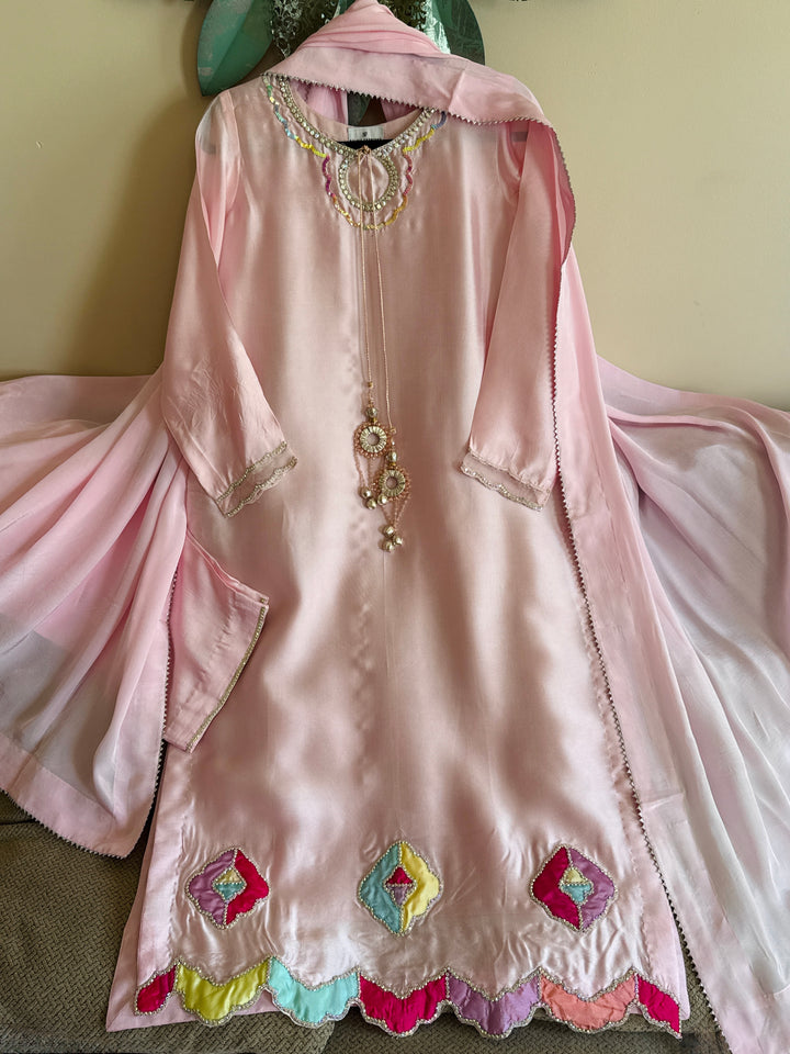 PURE SHEESHA SILK CUSTOM PARTYWEAR MUSF04