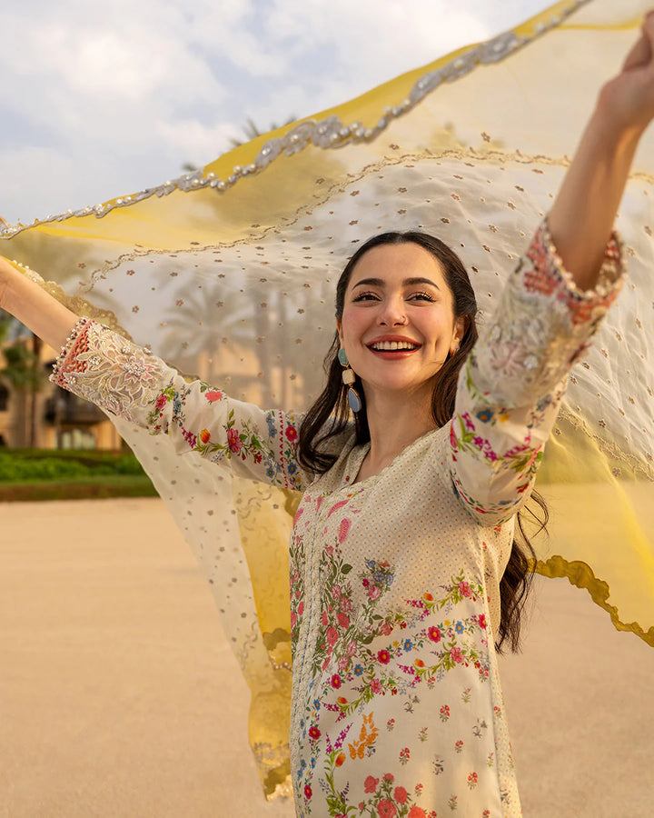 FAIZA SAQLAIN LUXURY LAWN COLLECTION AYA ARTA