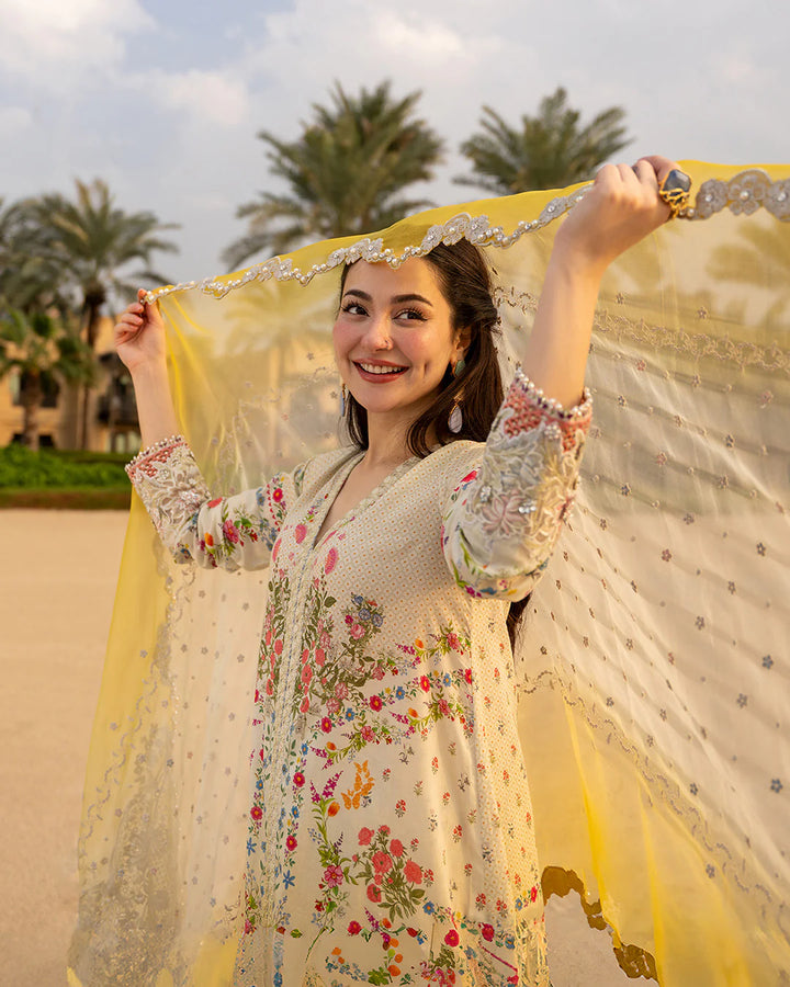 FAIZA SAQLAIN LUXURY LAWN COLLECTION AYA ARTA