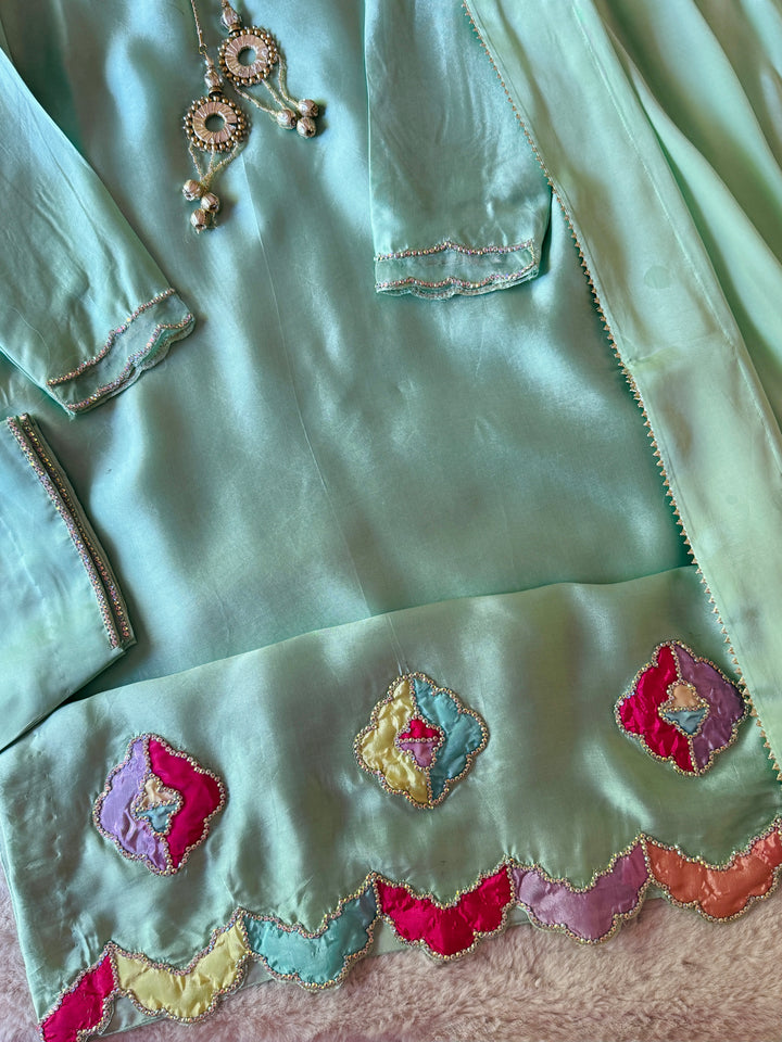 PURE SHEESHA SILK CUSTOM PARTYWEAR MUSF02