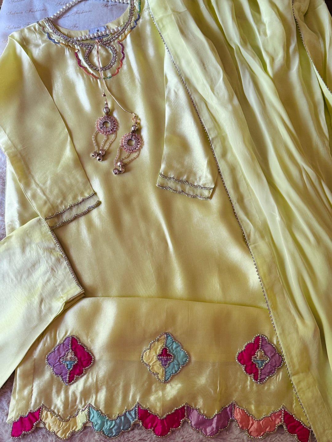 PURE SHEESHA SILK CUSTOM PARTYWEAR MUSF01