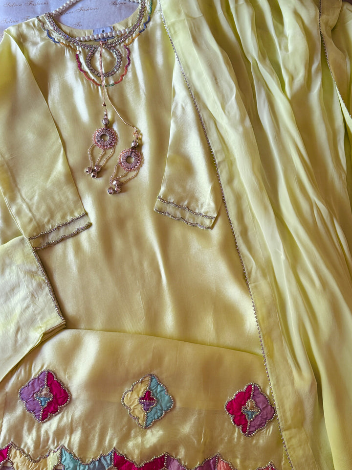 PURE SHEESHA SILK CUSTOM PARTYWEAR MUSF01