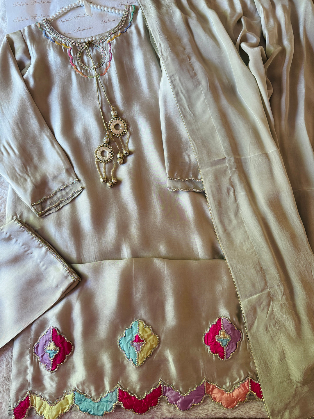 PURE SHEESHA SILK CUSTOM PARTYWEAR MUSF03