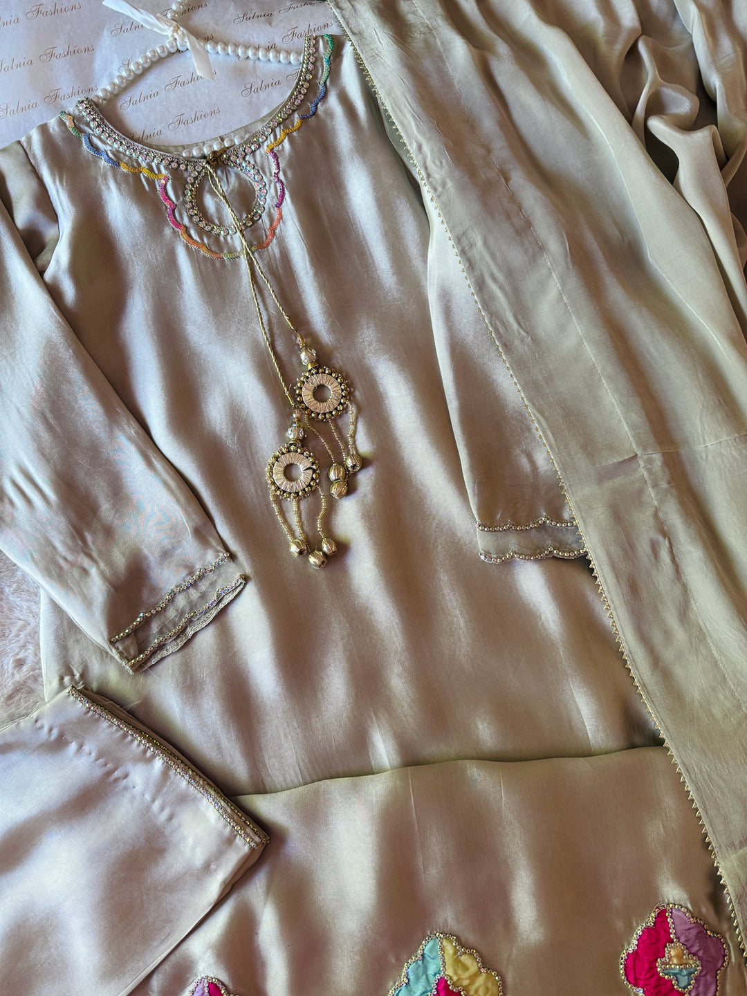 PURE SHEESHA SILK CUSTOM PARTYWEAR MUSF03
