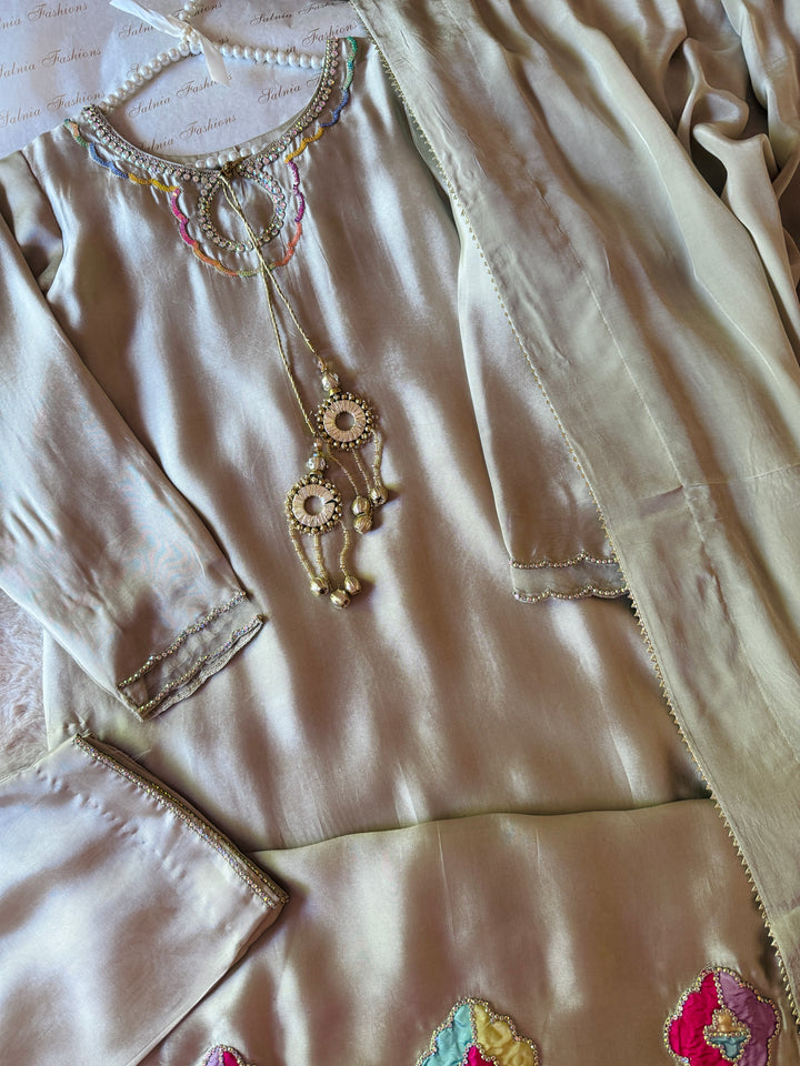 PURE SHEESHA SILK CUSTOM PARTYWEAR MUSF03