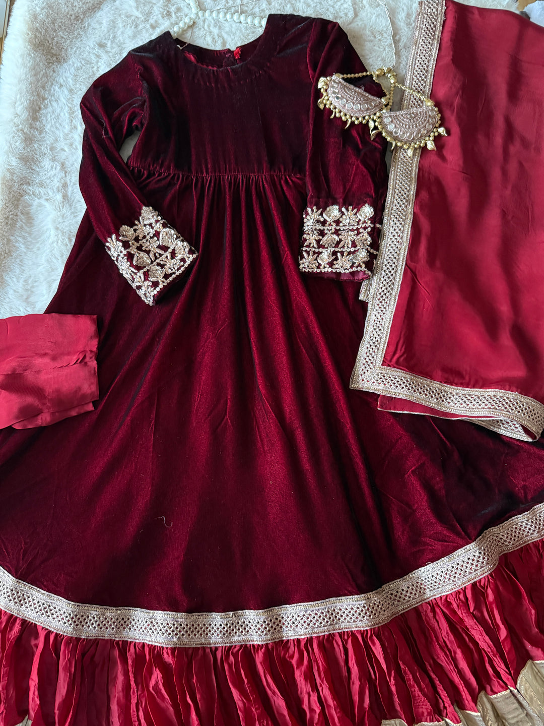 KIDS VELVET FORMAL VLKD02