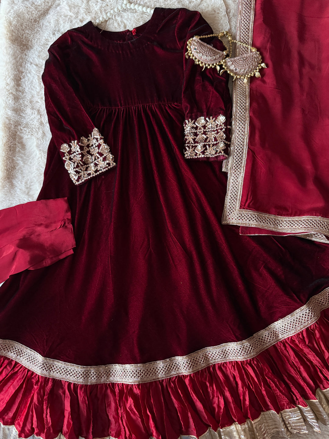 KIDS VELVET FORMAL VLKD02