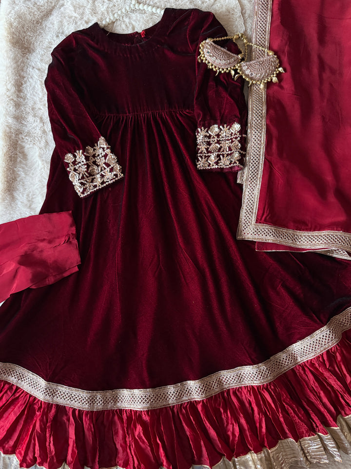 KIDS VELVET FORMAL VLKD02