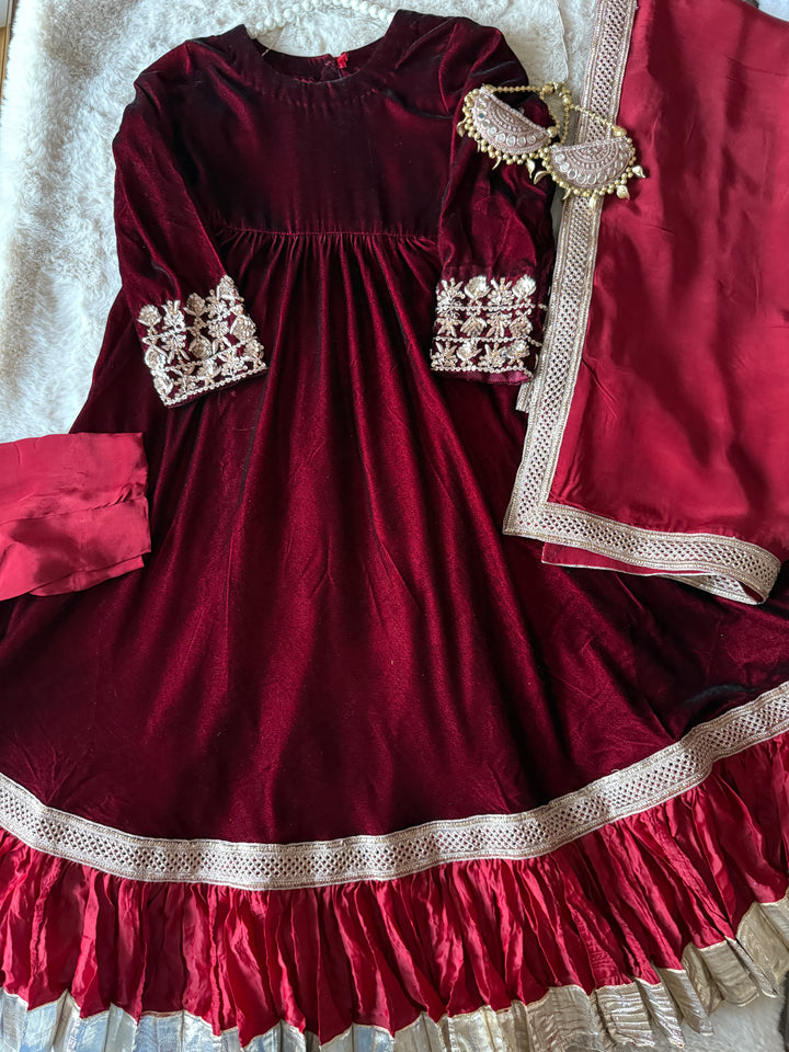 KIDS VELVET FORMAL VLKD02