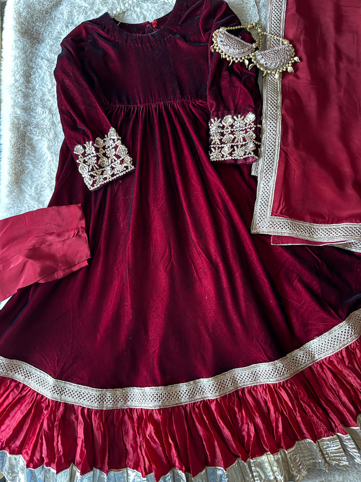 KIDS VELVET FORMAL VLKD02