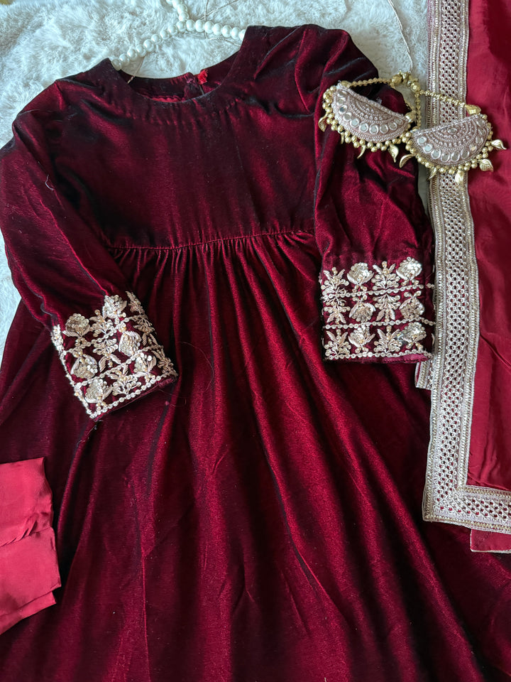 KIDS VELVET FORMAL VLKD02