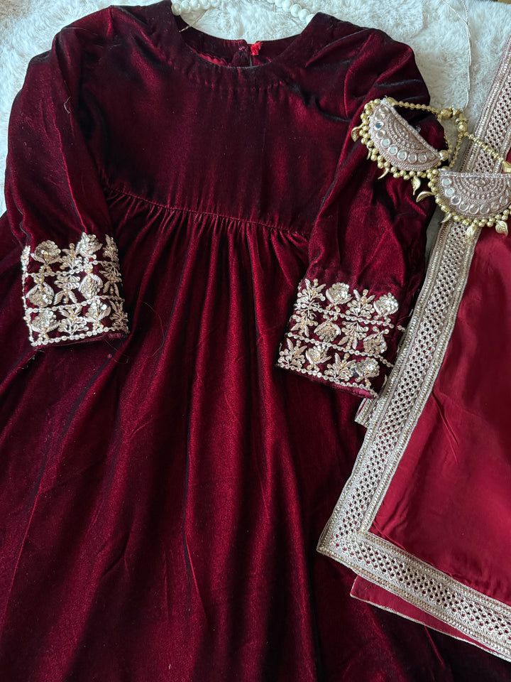 KIDS VELVET FORMAL VLKD02