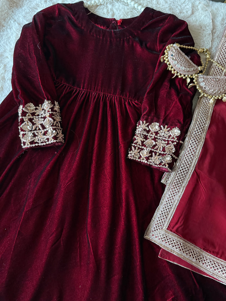 KIDS VELVET FORMAL VLKD02