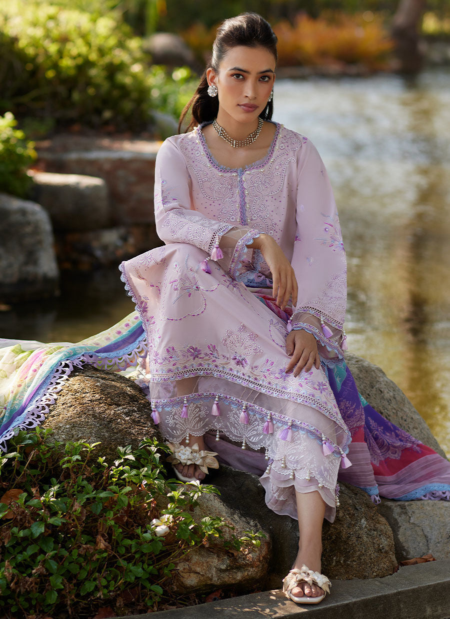 farah talib aziz pink dress Blush pink but make it iconic @rijamujahid_ stuns in the Cari Cape #FTAEid #FTAgirls #EidinFTA