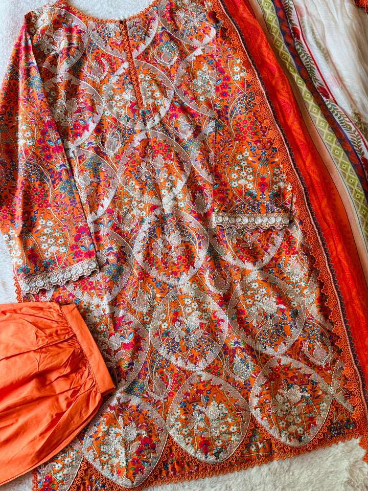 MARIAB MPRINTS LAWN COLLECTION 3A