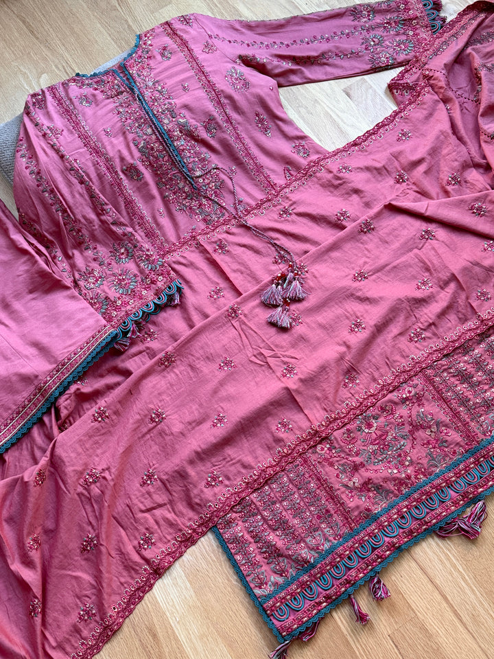 HUSSAIN REHAR WINTER COLLECTION TULLE HRSF03