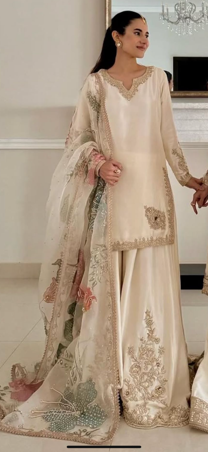 HEAVY PARTYWEAR SHARARA SET SFNQ01