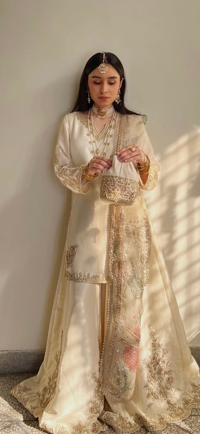 HEAVY PARTYWEAR SHARARA SET SFNQ01