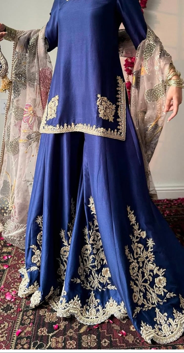 HEAVY PARTYWEAR SHARARA SET SFNQ02