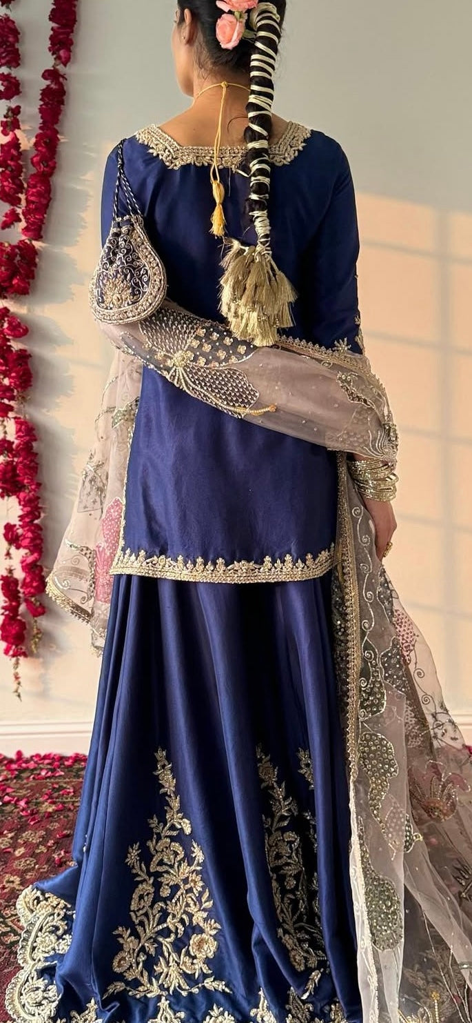 HEAVY PARTYWEAR SHARARA SET SFNQ02