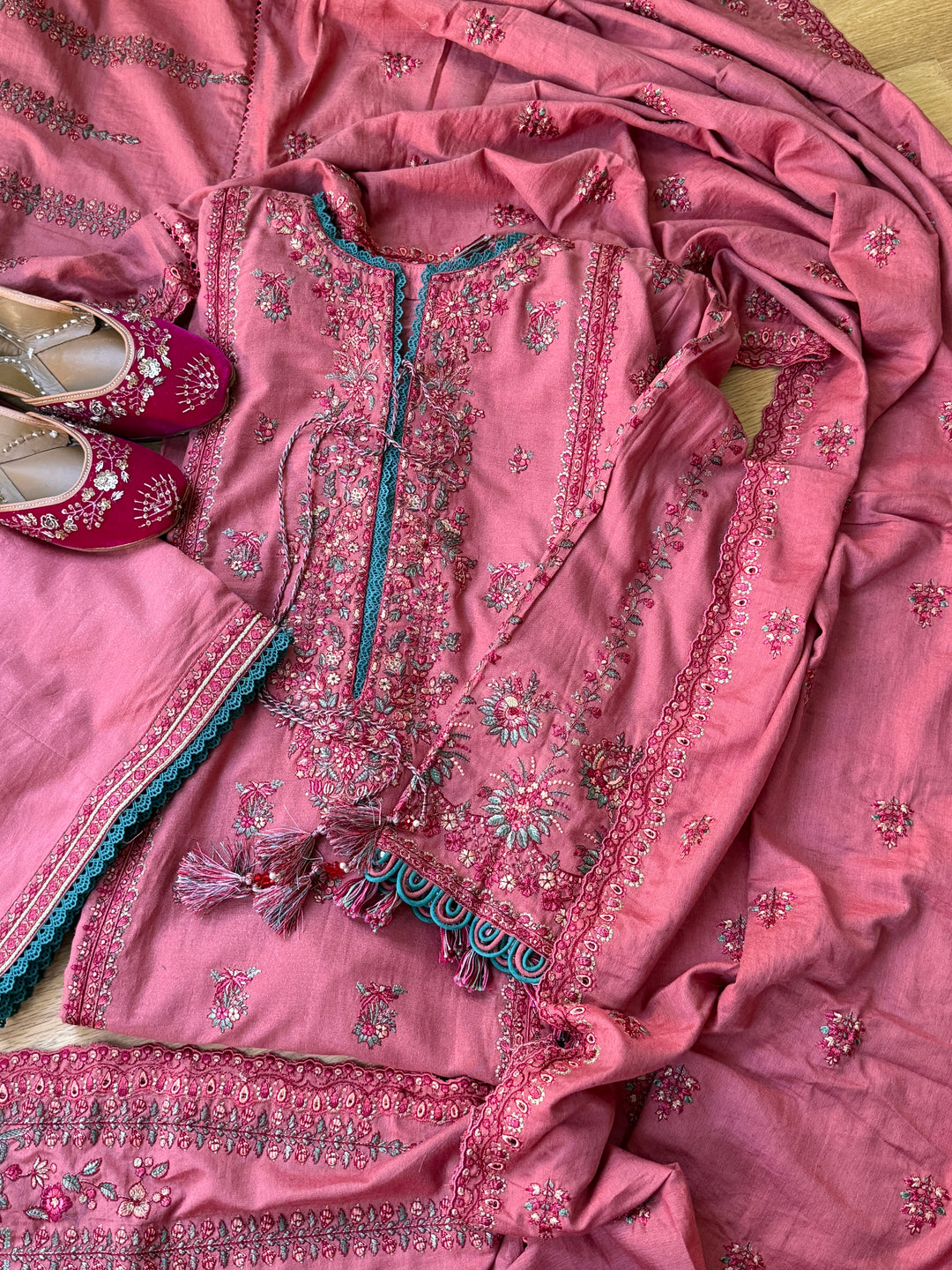 HUSSAIN REHAR WINTER COLLECTION TULLE HRSF03