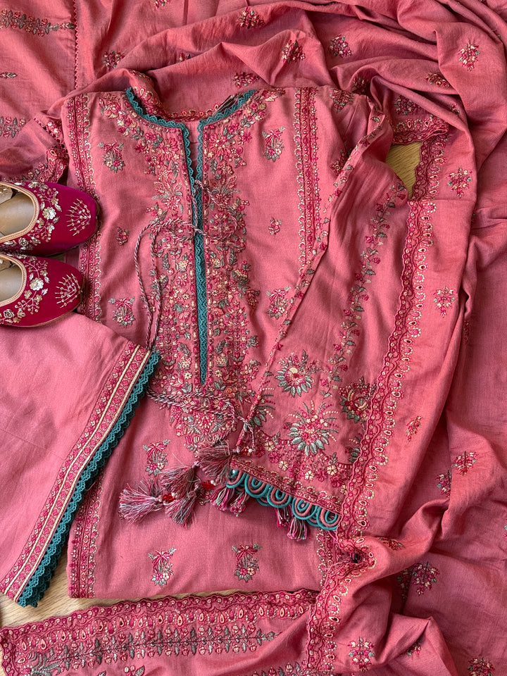 HUSSAIN REHAR WINTER COLLECTION TULLE HRSF03