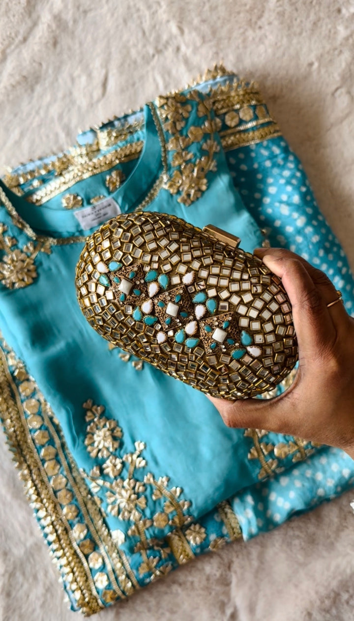 KUNDAN CLUTCH LUXEA