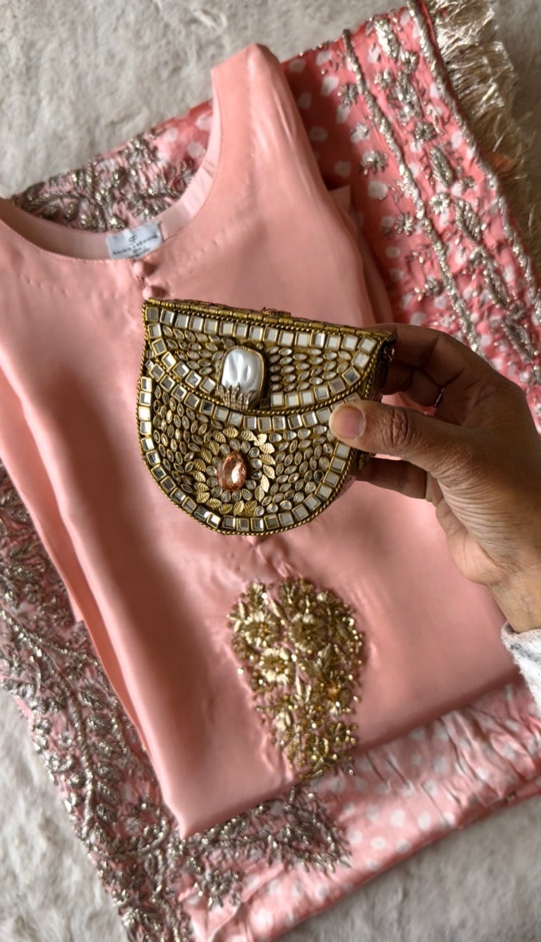 KUNDAN CLUTCH MAHIRA