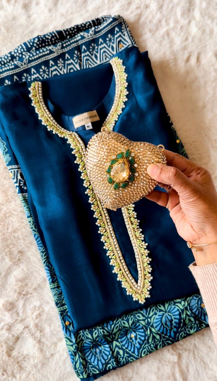 KUNDAN CLUTCH AAINA