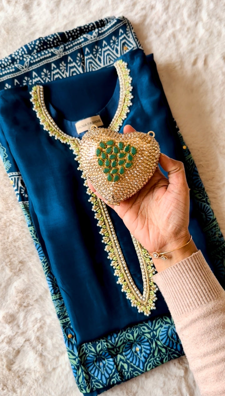 KUNDAN CLUTCH AAINA