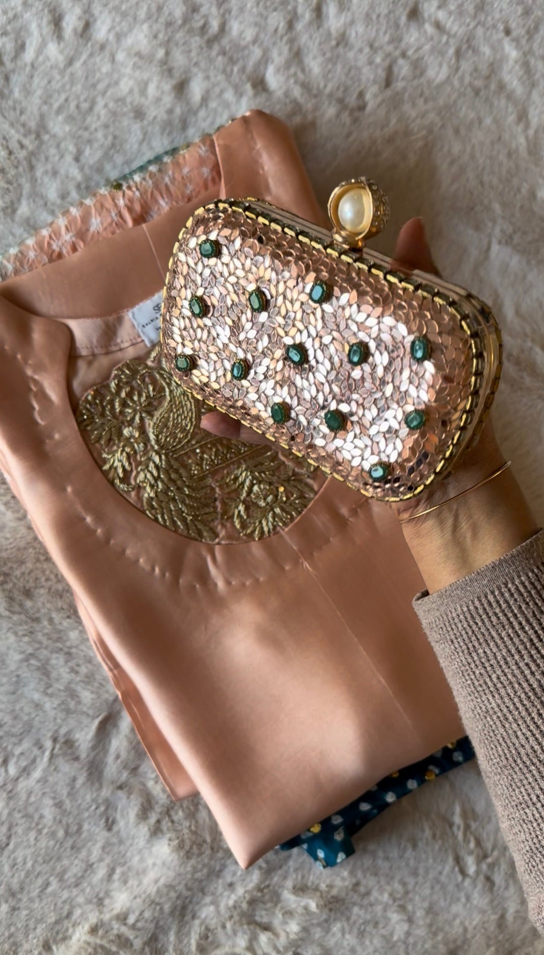 KUNDAN  CLUTCH AMALFI