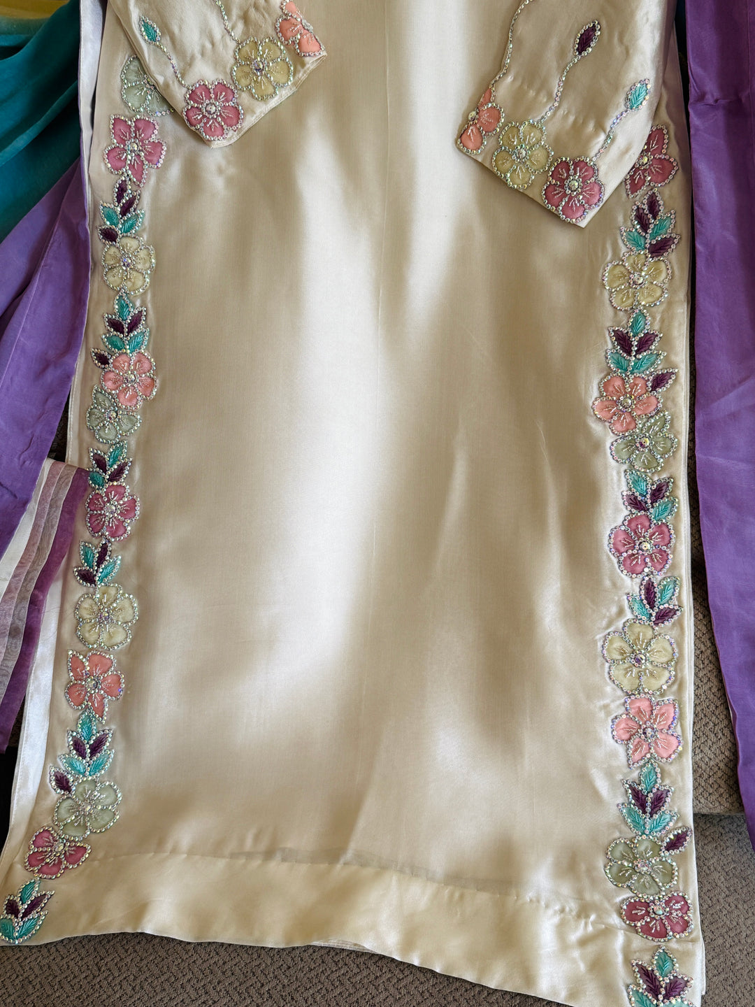 PURE SHEESHA SILK CUSTOM PARTYWEAR MUSF16