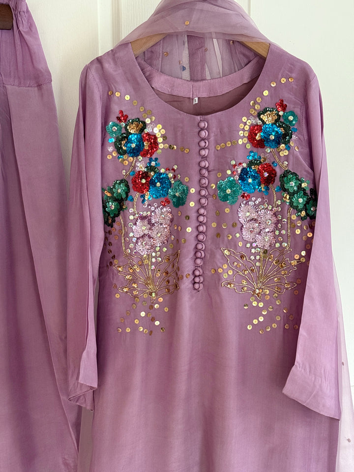 MUSE INSPIRED SILK FARSHI SHALWAR FRSH11