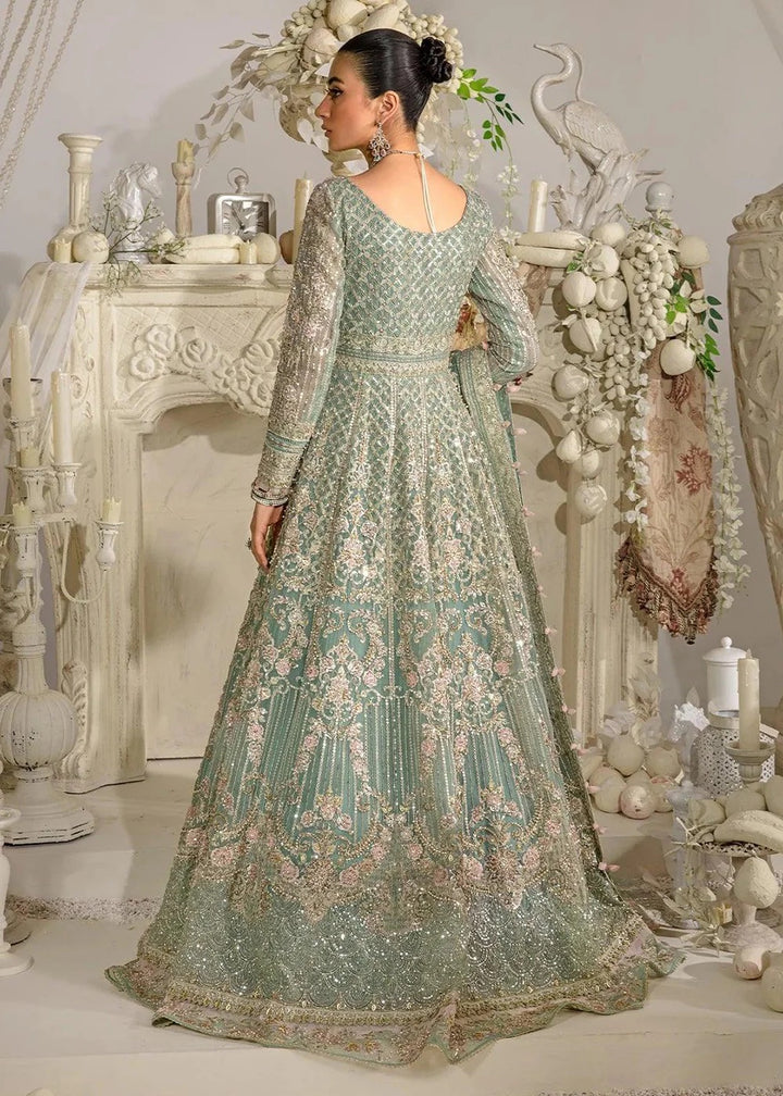 EMBROIDERED PARTYWEAR CHIFFON FROCK ALPW160